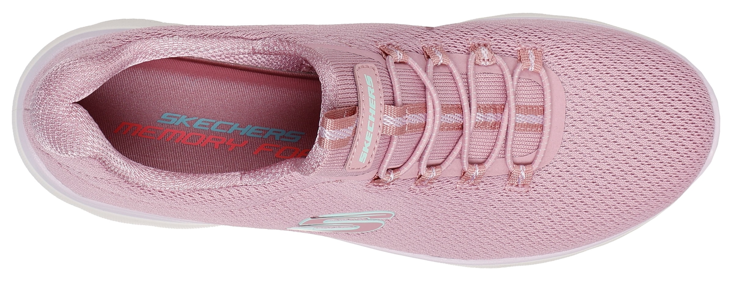 Skechers Slip-On Sneaker »SUMMITS-SUMMER BLUSH«, Schnürschuh, Slipper, Sneaker mit Memory Foam