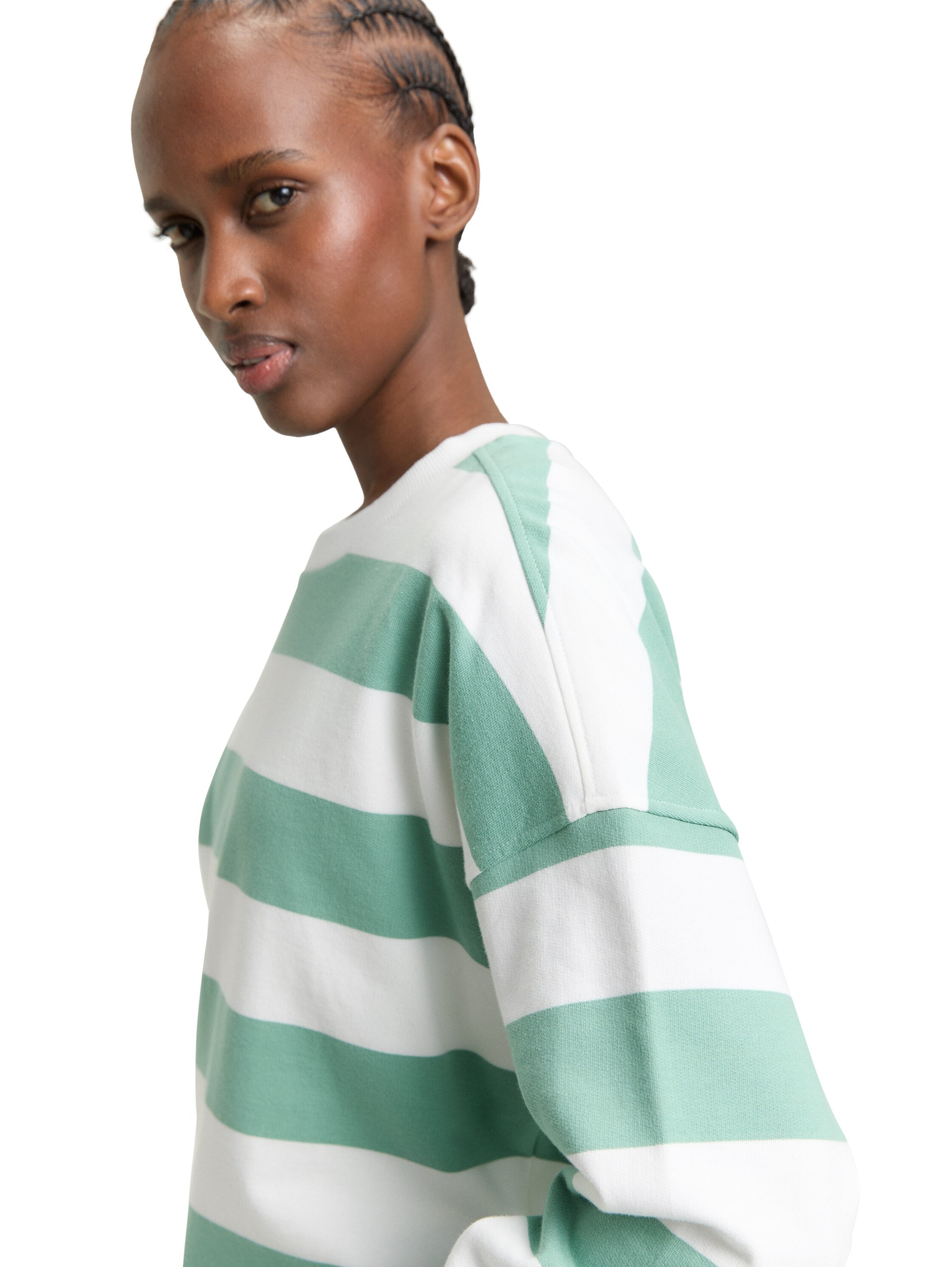 TOM TAILOR Denim Sweatshirt , aus weicher Baumwolle
