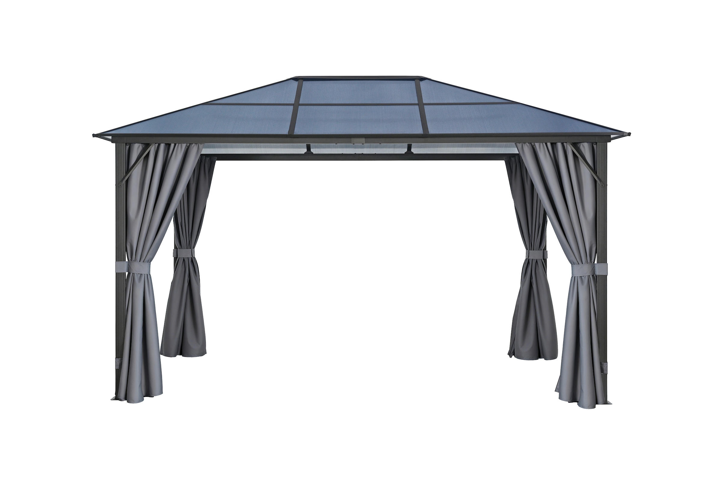 KONIFERA Pavillon »Aruba« BxT: 3x4m, robustes Aluminiumgestell mit PC-Dach günstig online kaufen