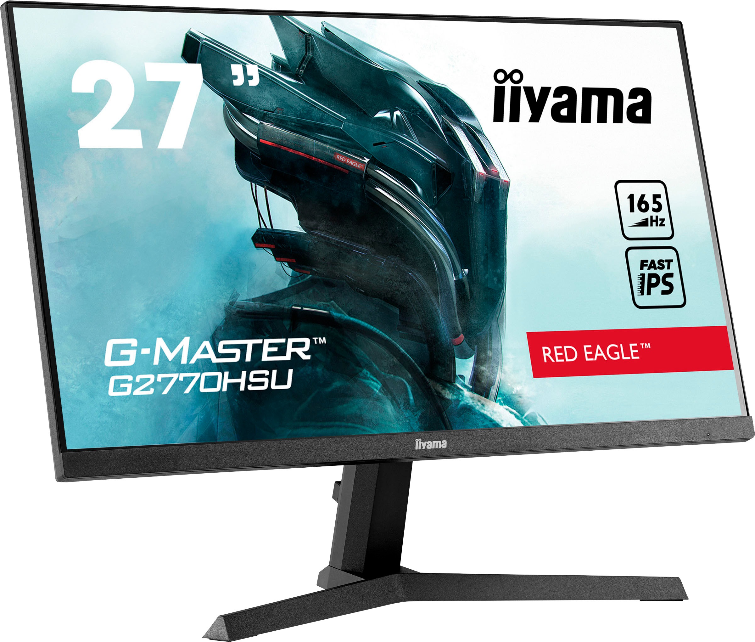 Iiyama LED-Monitor »G-MASTER G2770HSU-B1«, 68,6 cm/27 Zoll, 1920 x 1080 px, Full HD, 0,8 ms Reaktionszeit, 165 Hz