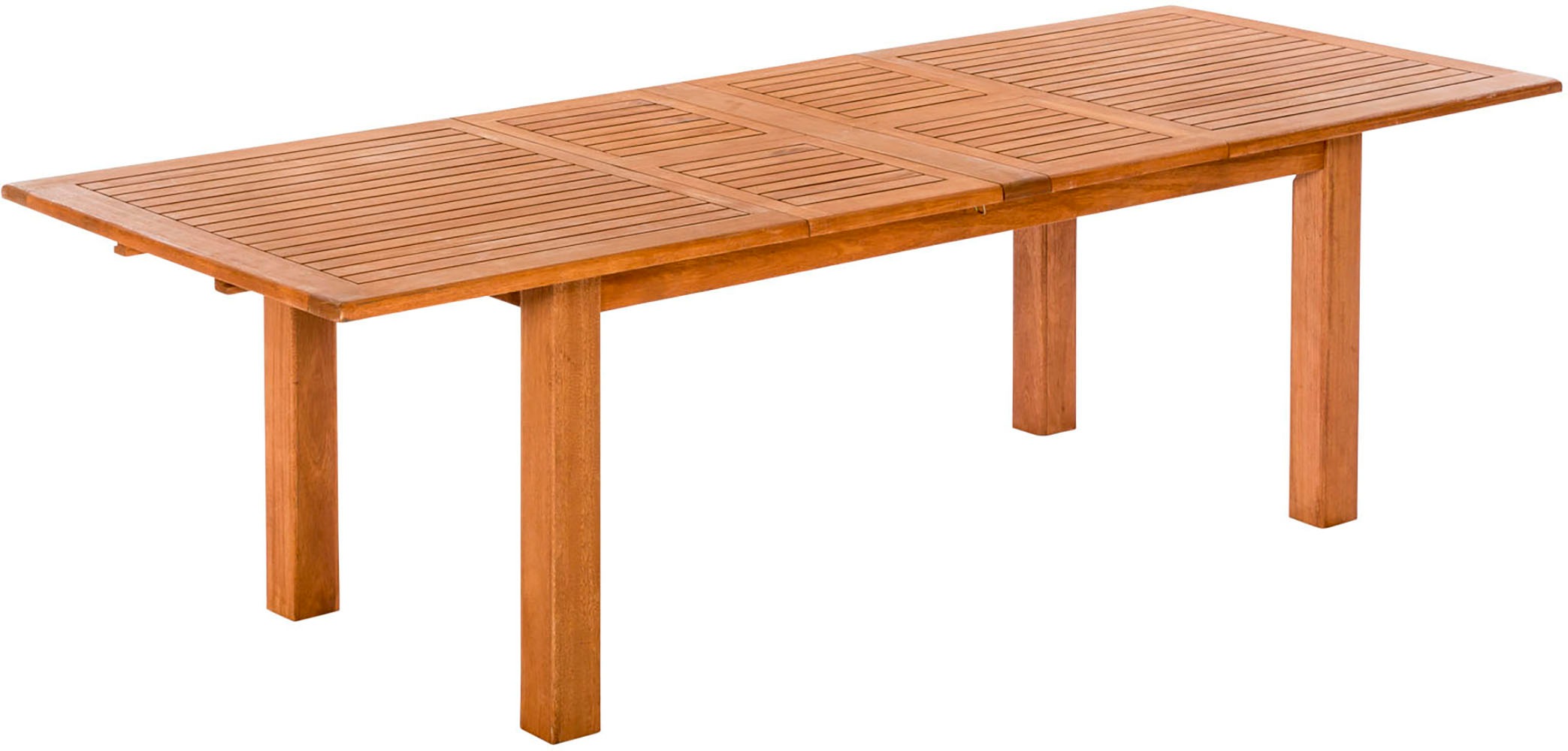 MERXX Garten-Essgruppe »»Arrone««, (Set, 9 tlg., Tisch doppelt ausziehbar: 100x 180/220/260x 75 cm), Sesselbeine aus Akazienholz, Beine 9x9 cm, Tischplatte 3 cm