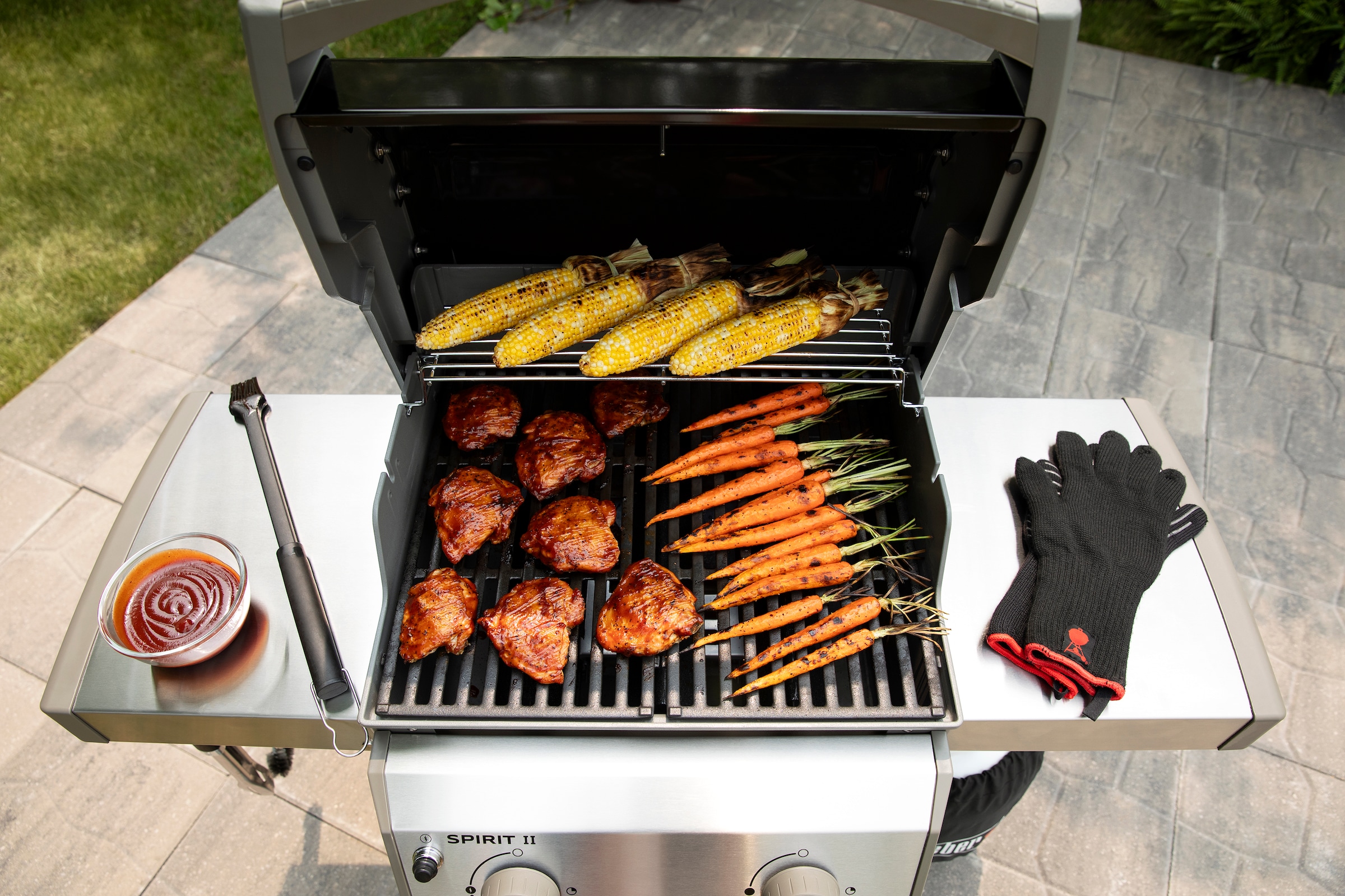 Weber Gasgrill »Spirit II E-210«, BxTxH: 112x66x113 cm