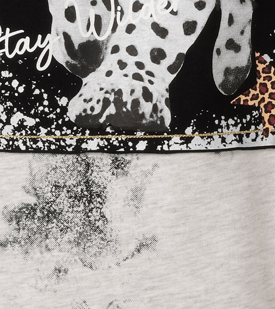 Aniston PLUS Sweatshirt mit großem Tigerprint - NEUE KOLLEKTION