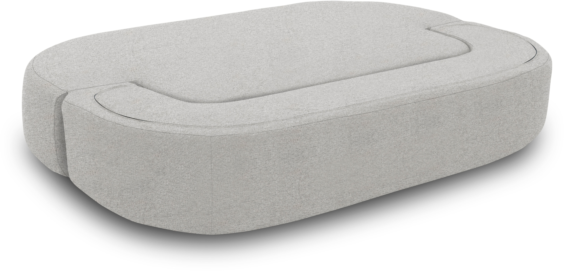 INOSIGN Schlafsofa »Denair oval Federkern«, 2-Sitzer durch Klappen verwandeln in eine Liegefläche