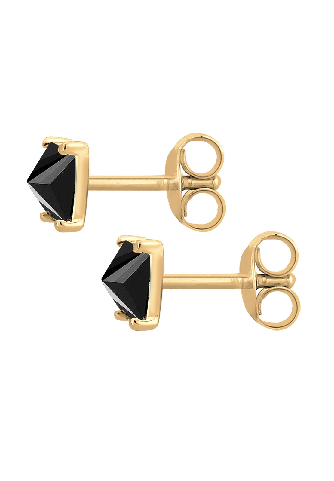 Elli Paar Ohrstecker »Geo Rechteck Zirkonia Eckig 925 Sterling Silber«