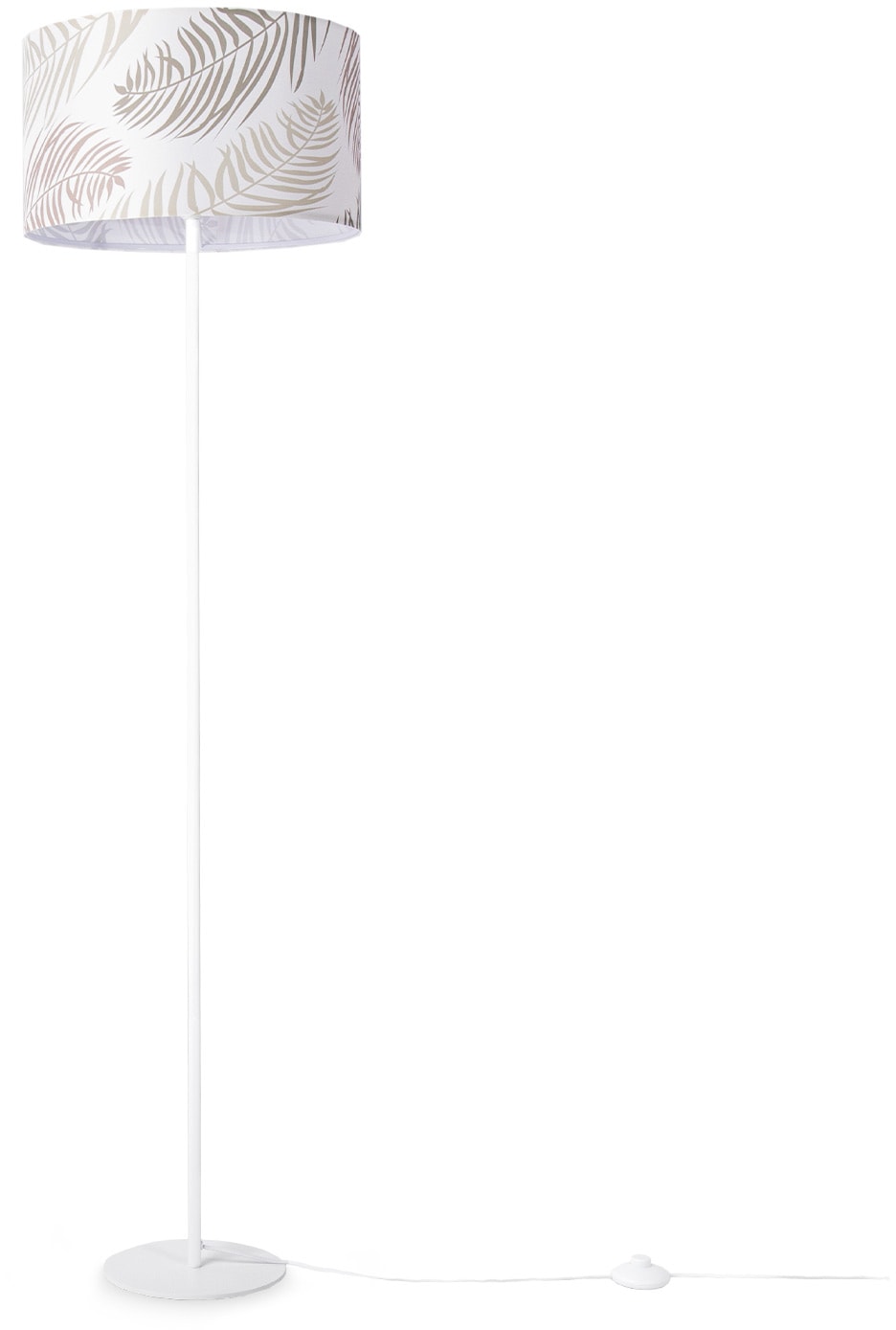 Paco Home Stehlampe »Kuba 123«, 1 flammig-flammig, Wohnzimmer Stehleuchte S günstig online kaufen