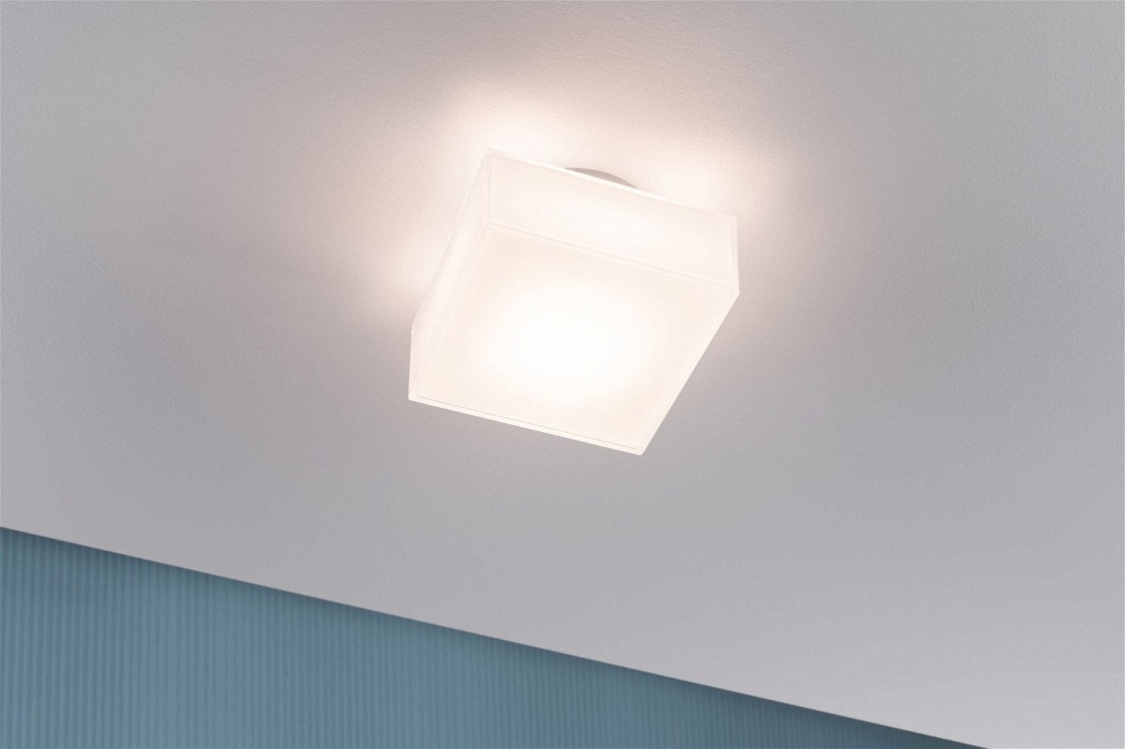 Paulmann LED Deckenleuchte »Selection Bathroom Maro IP44 1x6,8W 155x155mm 3000K Weiß Kunststoff«, 1 flammig