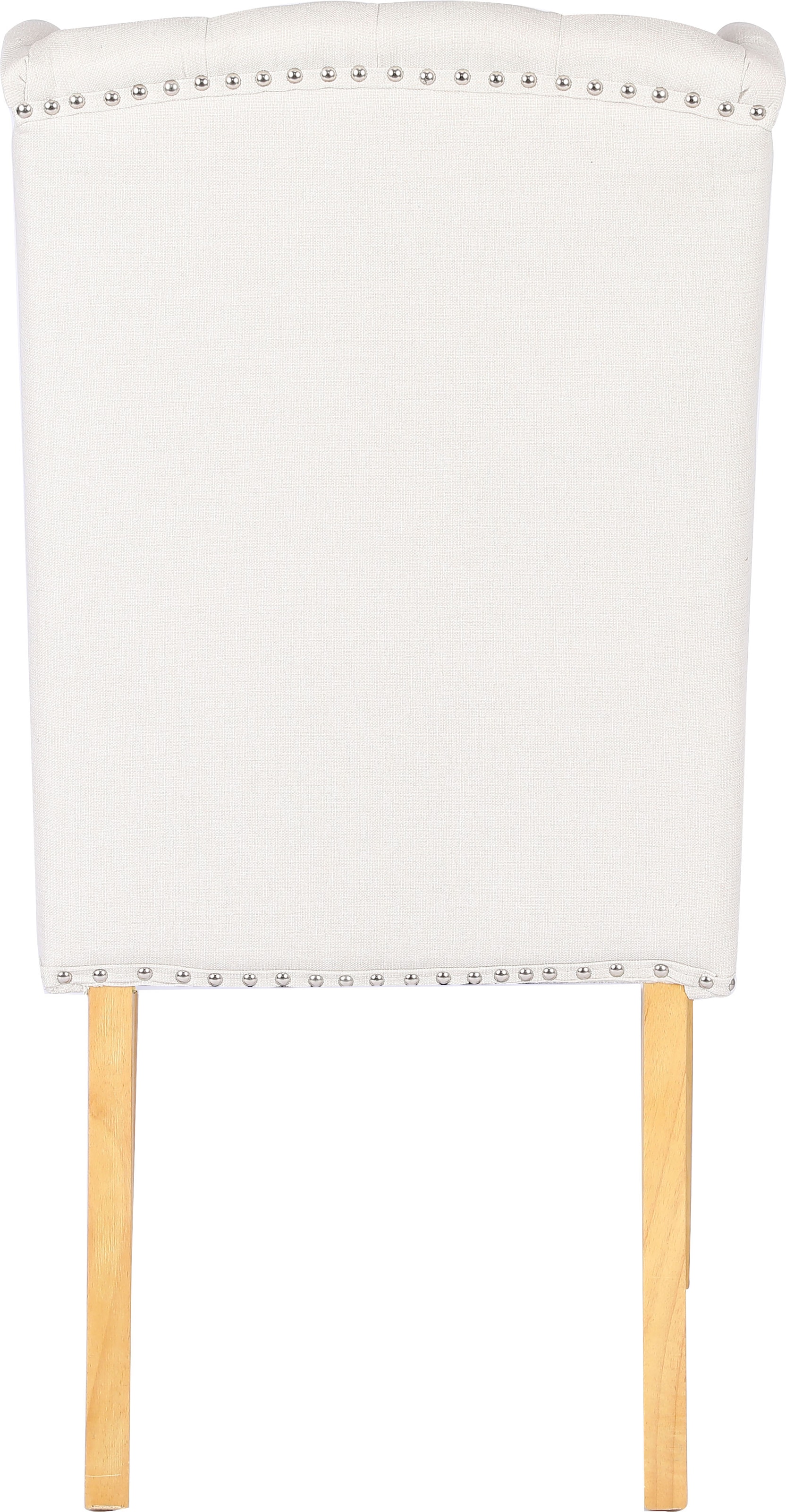 Home affaire Esszimmerstuhl »Liao«, pflegeleichter Webstoff Bezug, Knopfheftung, Sitzhöhe ca. 50 cm