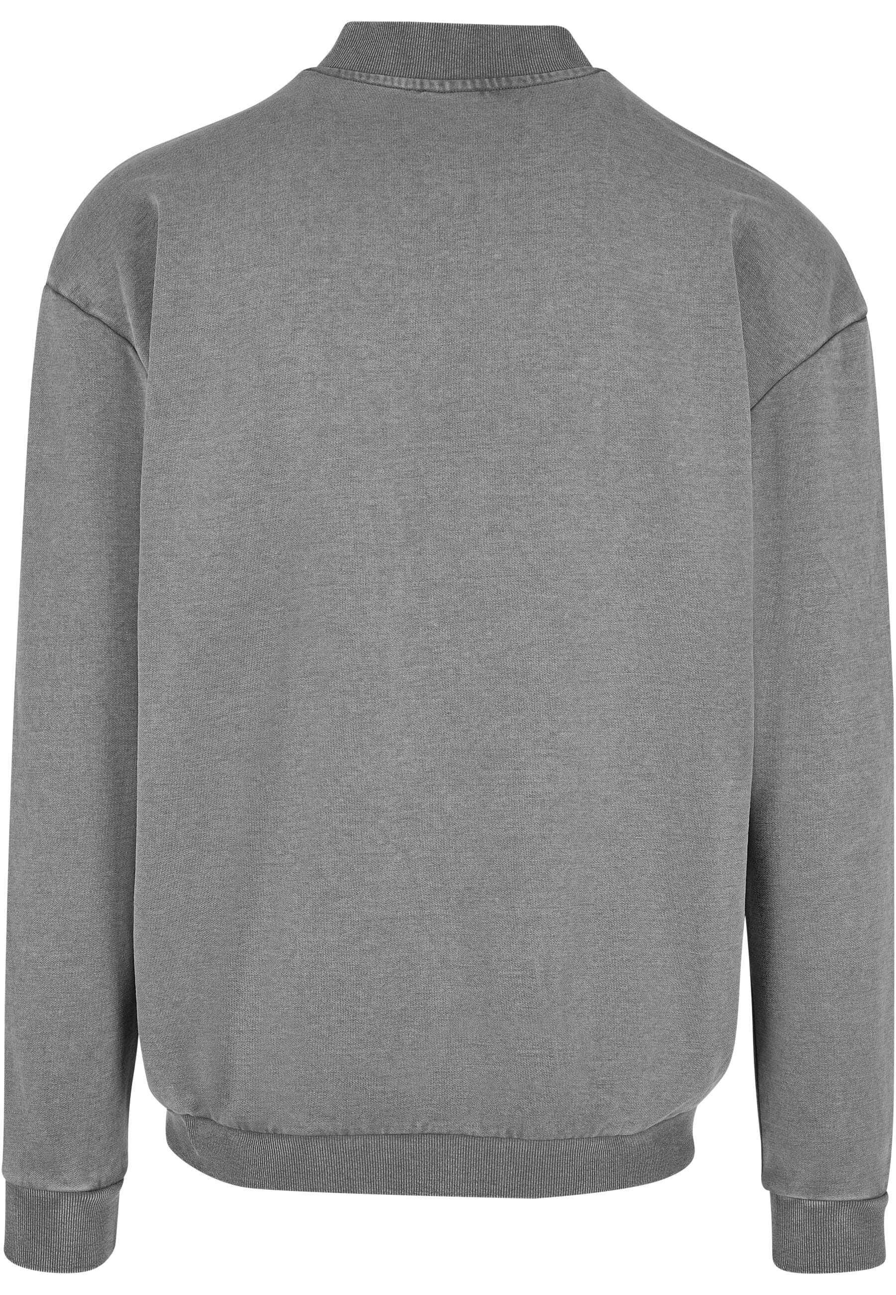 URBAN CLASSICS Bomberjacke »Urban Classics Herren Washed Sweat Bomber« 1 Stk. tlg. ohne Kapuze