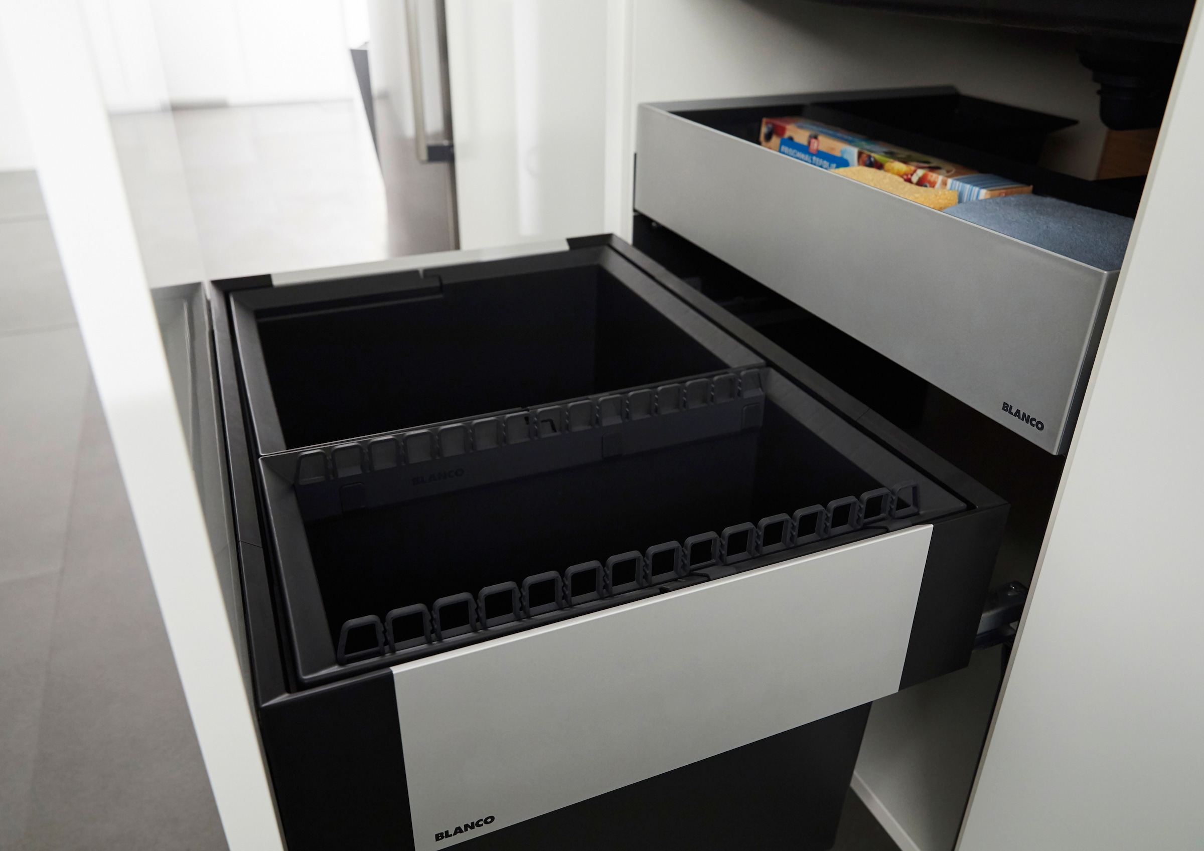 Blanco Mülltrennsystem »Select II 50/3« 3 Behälter Kunststoff, Stahlblech, 500 mm Untermass