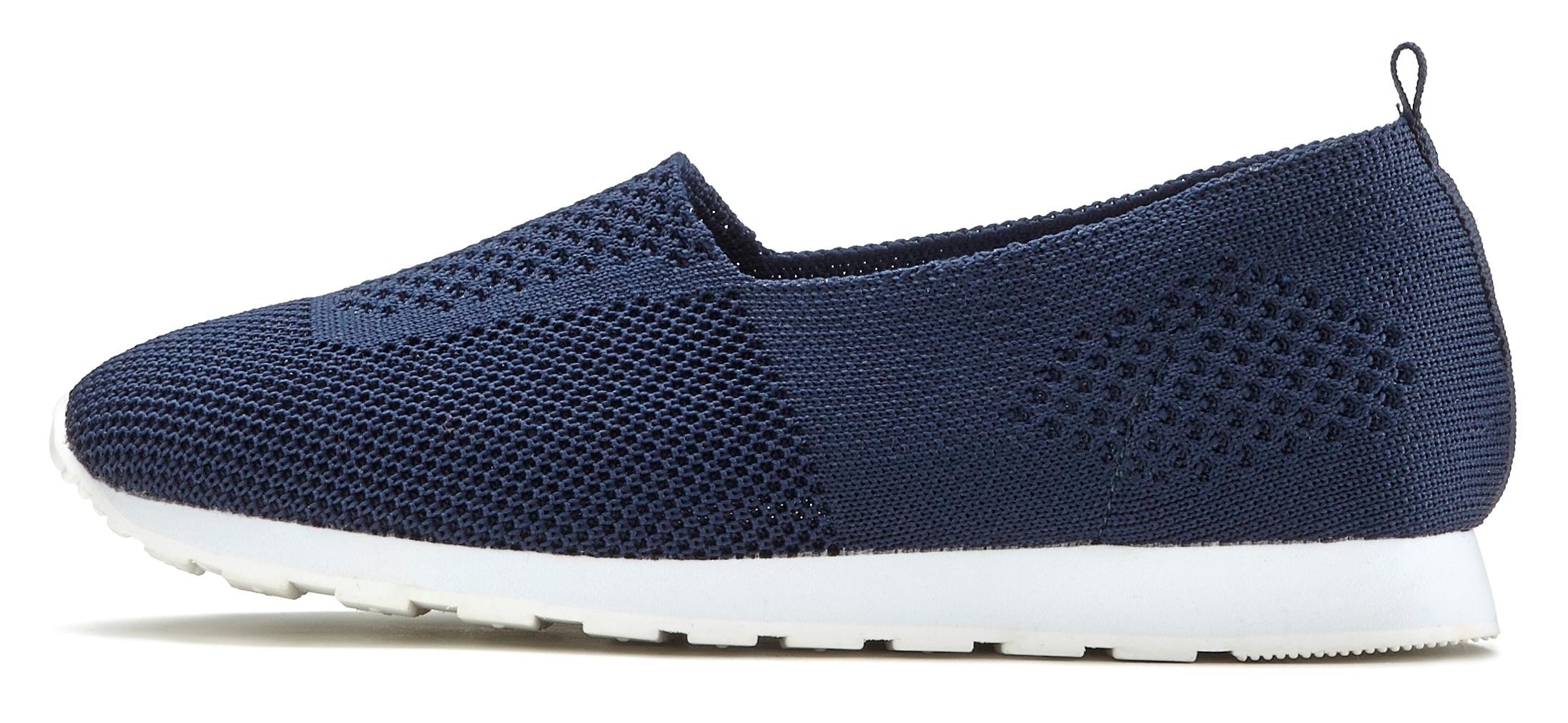 LASCANA Sneaker, Slipper aus Textil VEGAN