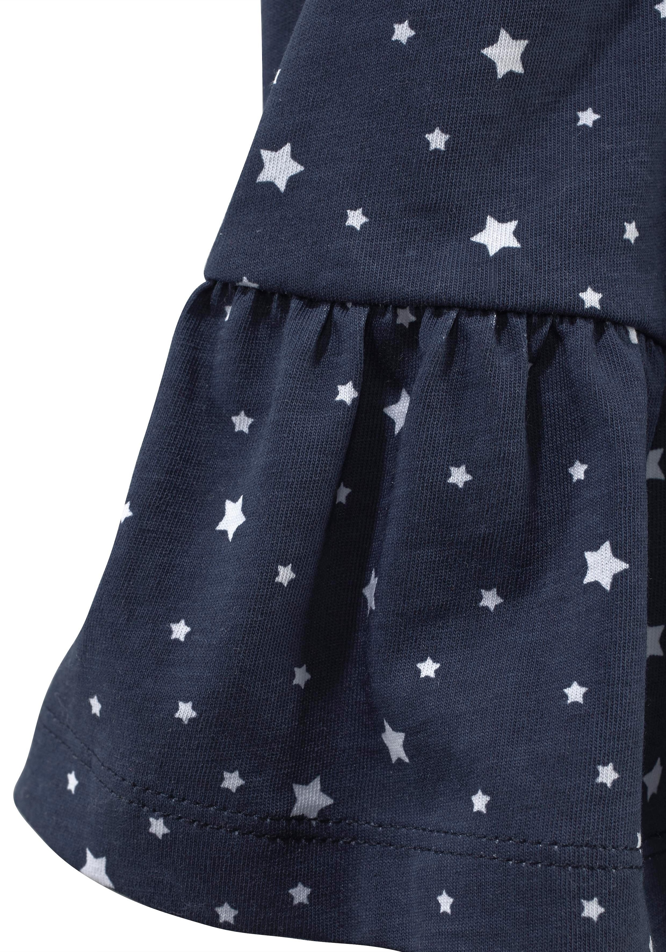 Haarband tlg.), »STERNE«, 2 mit %Sale Jerseykleid jetzt KIDSWORLD im (Packung,