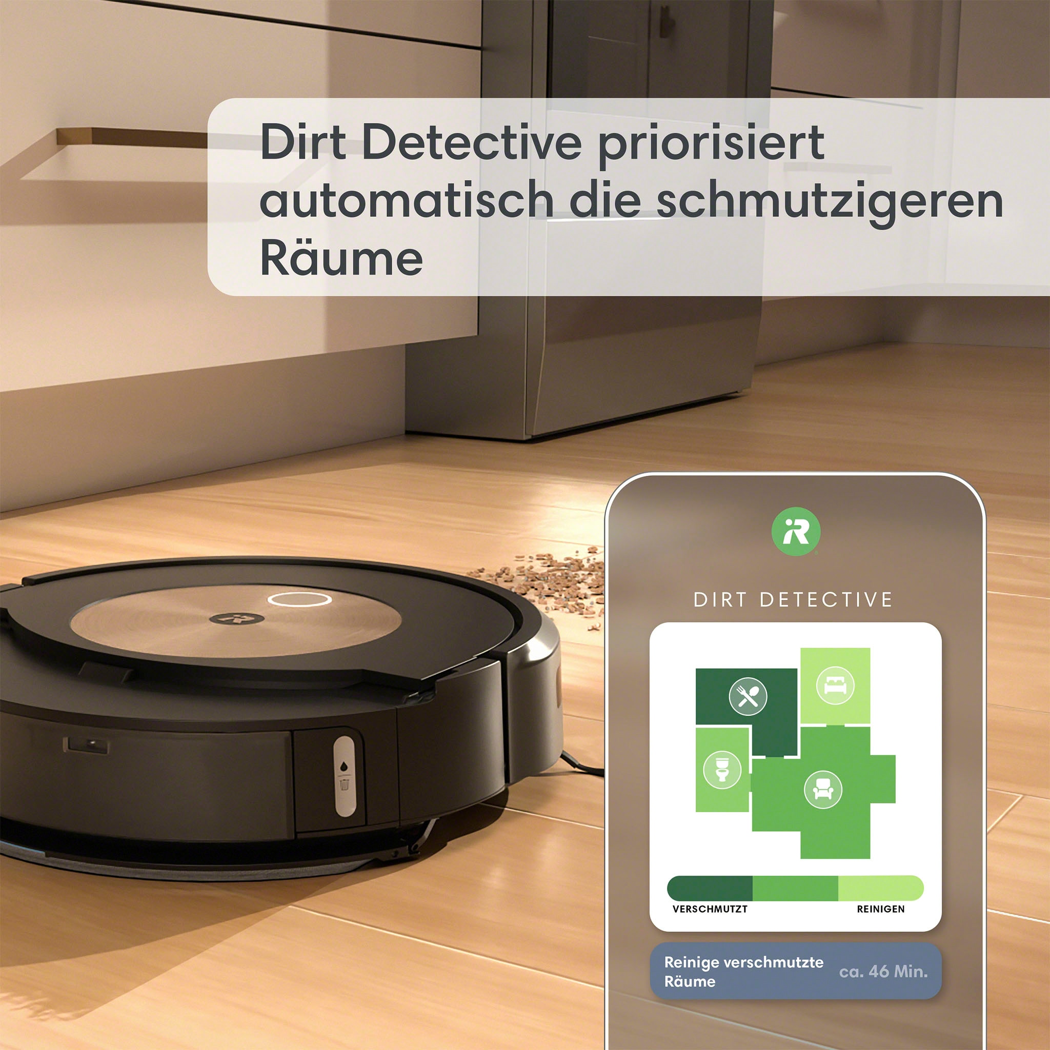 iRobot Nass-Trocken-Saugroboter »Roomba Combo j9+ (c9758)«