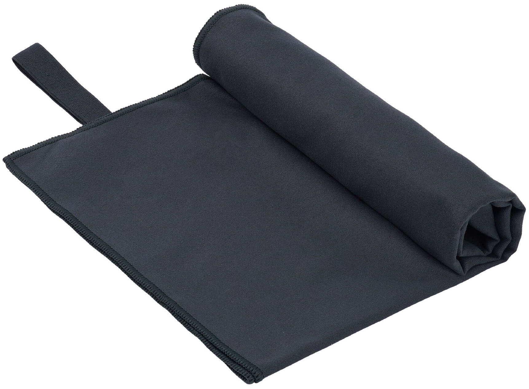 OTTO home Handtücher »Leoa, diverse Größen, Sporthandtuch, Reisehandtuch, Strandtuch« sehr leicht, kompakt, schnelltrocknend, Mikrofaser mit Kontrastnaht