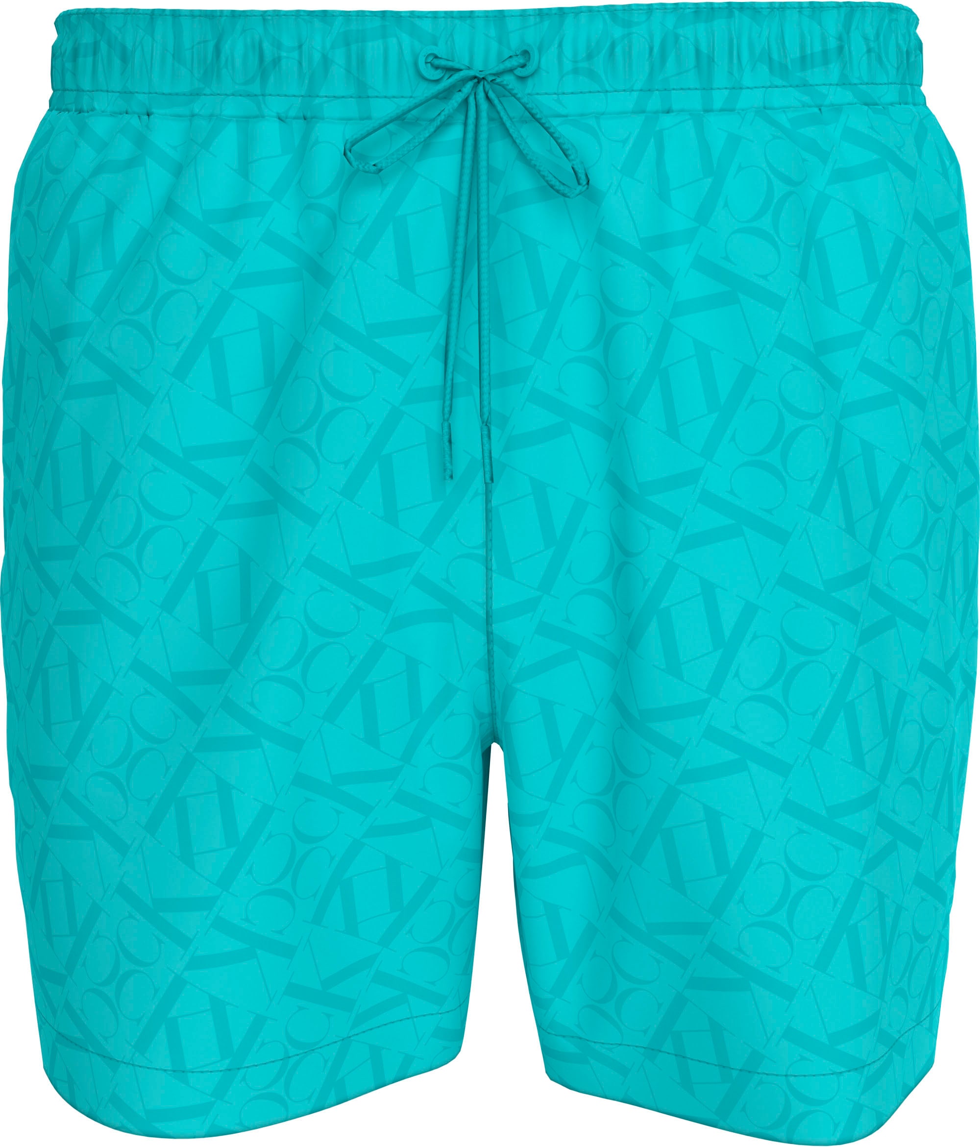Bild von Calvin Klein Swimwear Badeshorts »MEDIUM DRAWSTRING-PRINT«, mit Allover-Logodruck