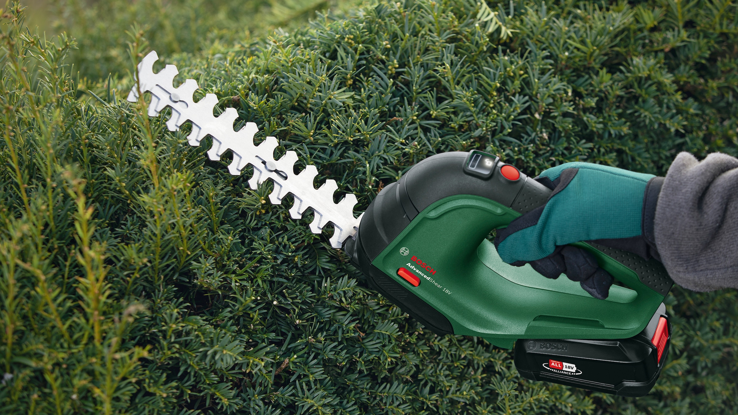 Bosch Home & Garden Akku-Gras- und Strauchscherenset »AdvancedShear 18V-10« (Set, )  10/20 cm, ohne Akku und Ladegerät