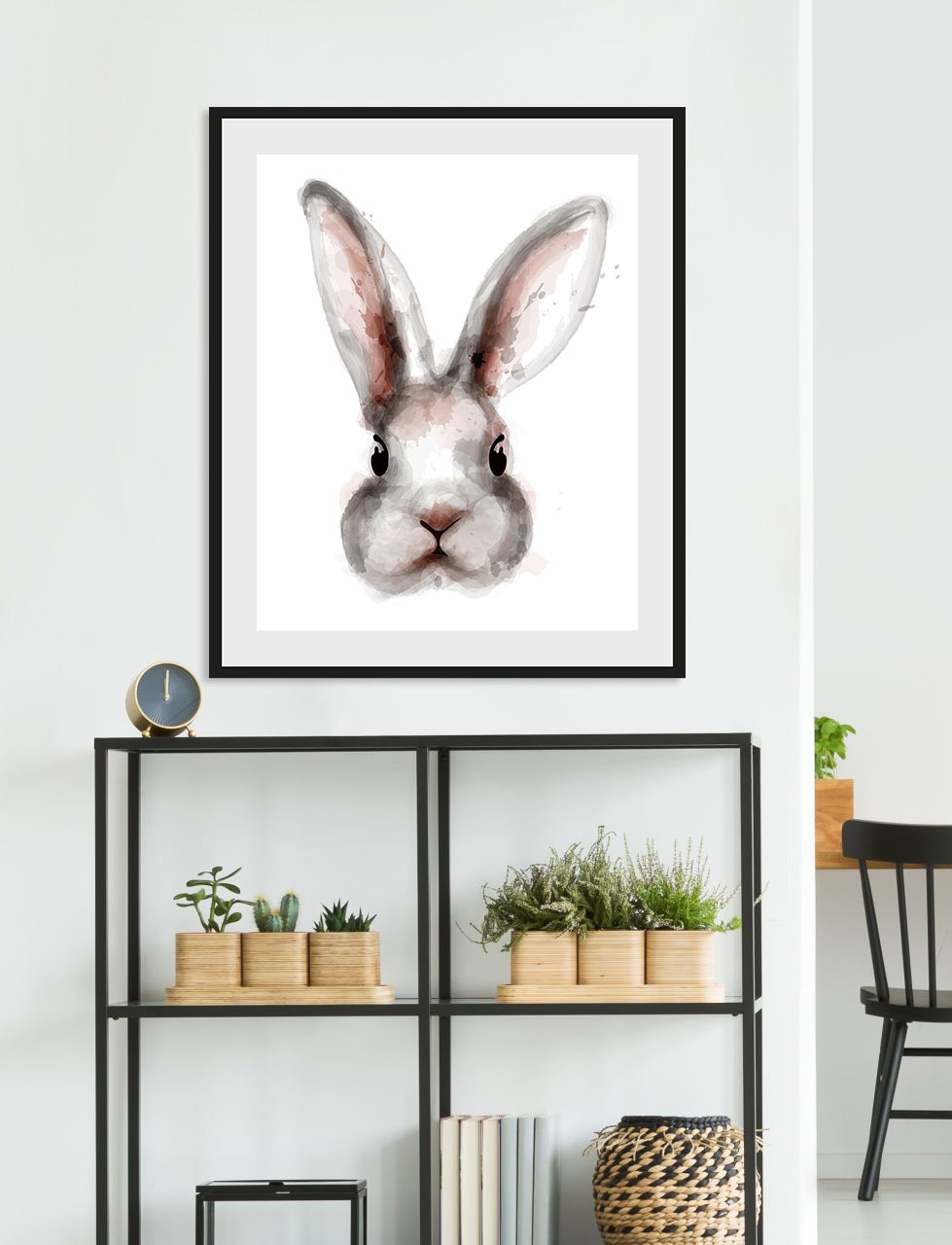 queence Bild »Aada«, Hase-Hasen-Kunst-Haustiere, (1 St.), HD Premium Poster günstig online kaufen