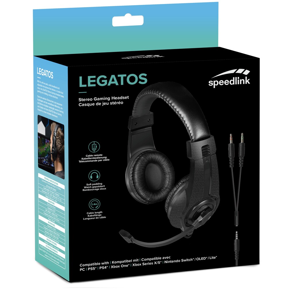 Speedlink Gaming-Headset »LEGATOS Stereo«
