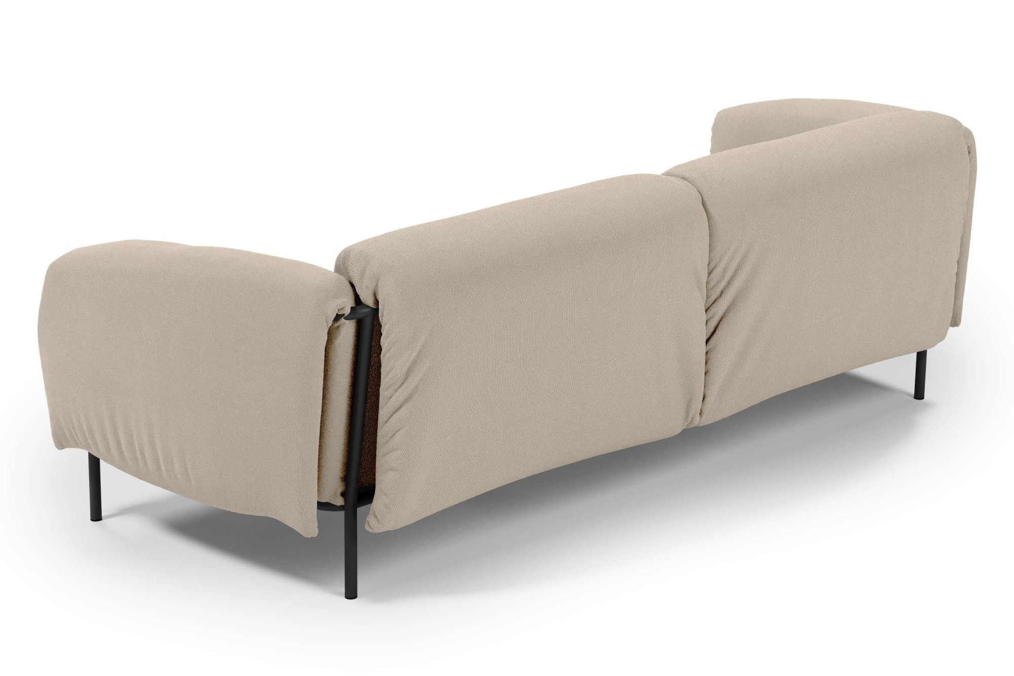 andas 3-Sitzer »Lumi«, Outdoor Gartensofa, wetterfeste Materialien, Breite 228 cm
