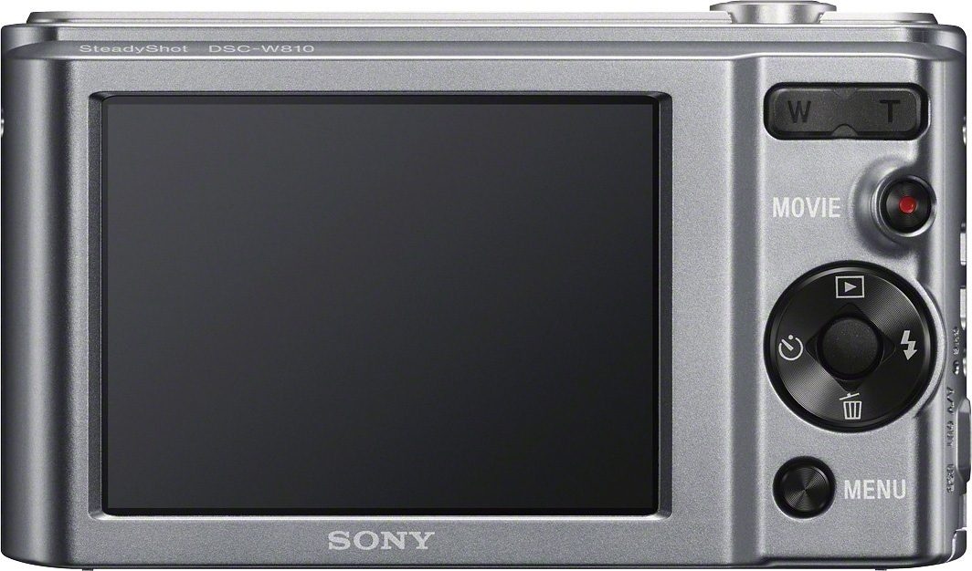 Sony Kompaktkamera »DSC-W810«, 20,1 MP, 6 fachx opt. Zoom, Gesichtserkennungstechnologie für bis zu 8 Gesichter