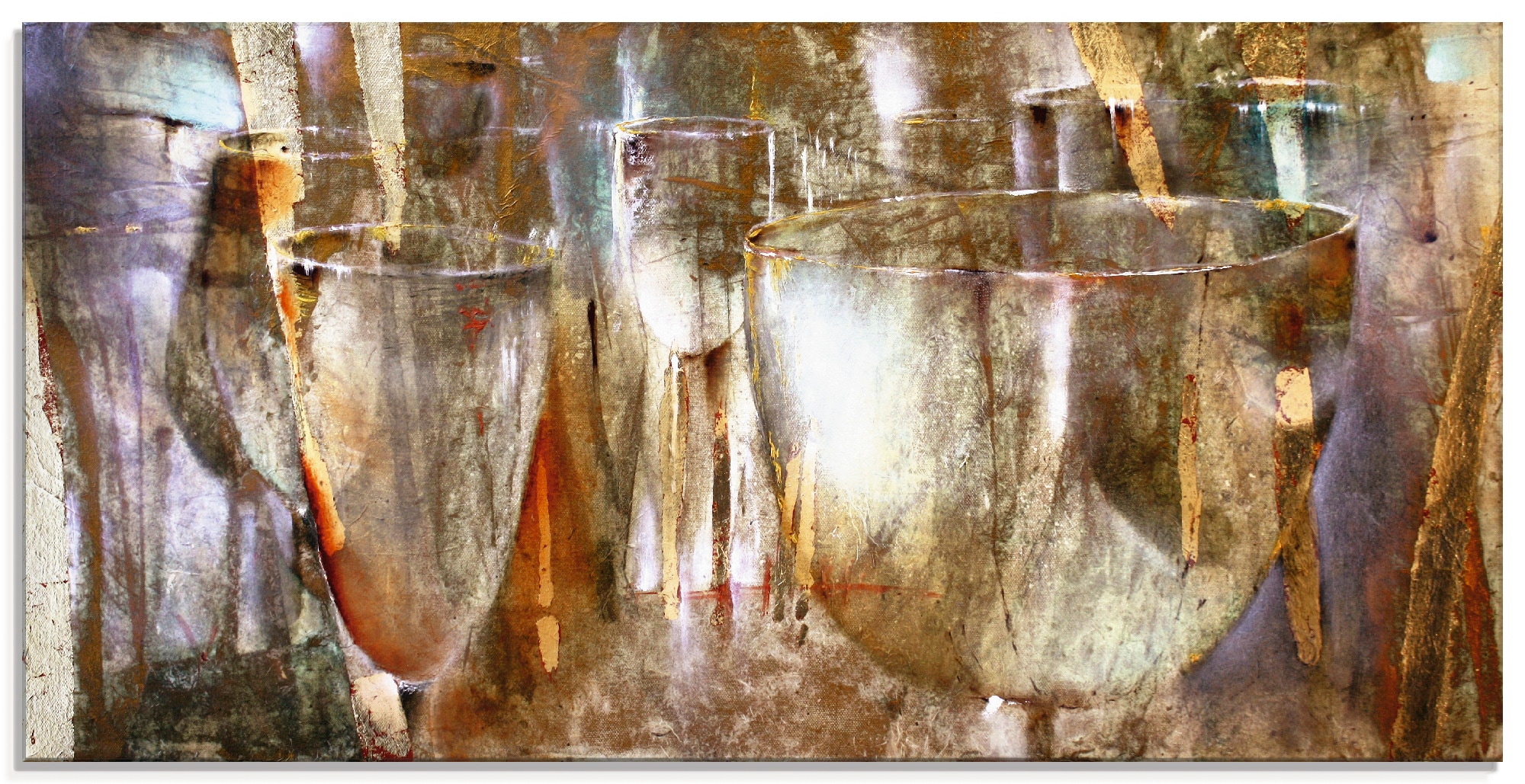 Artland Glasbild »Lichtspiel«, Getränke, (1 St.), in verschiedenen Größen günstig online kaufen