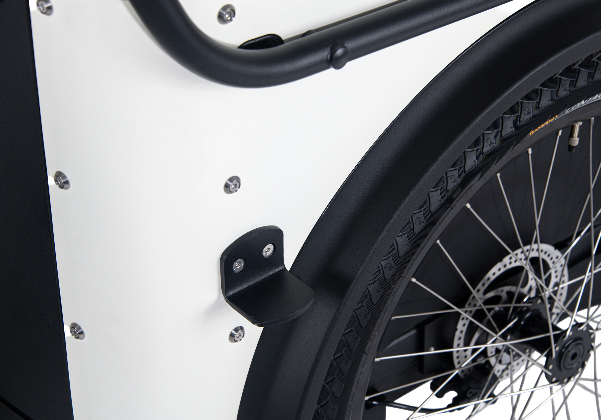 Royal Cargo Bikes »Cargo 3W Premium 17,5Ah / 630 Wh 24 / 26 Zoll weiß« 7 Gang Shimano Nexus Schaltwerk Nabenschaltung Mittelmotor 250 W