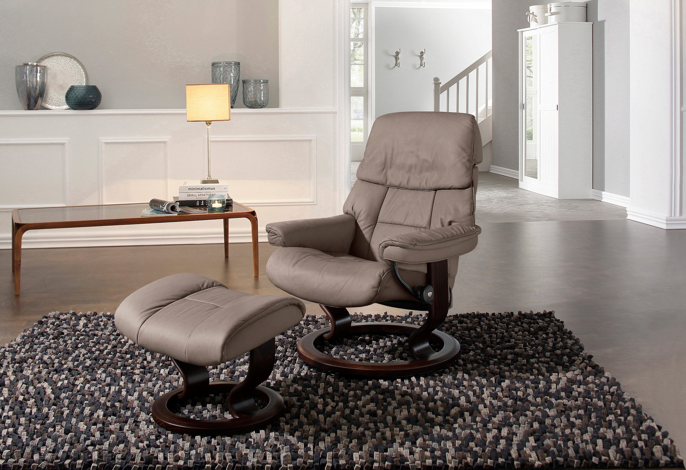 Stressless® Relaxsessel »Ruby«, (Set, Relaxsessel mit Hocker), mit Classic günstig online kaufen