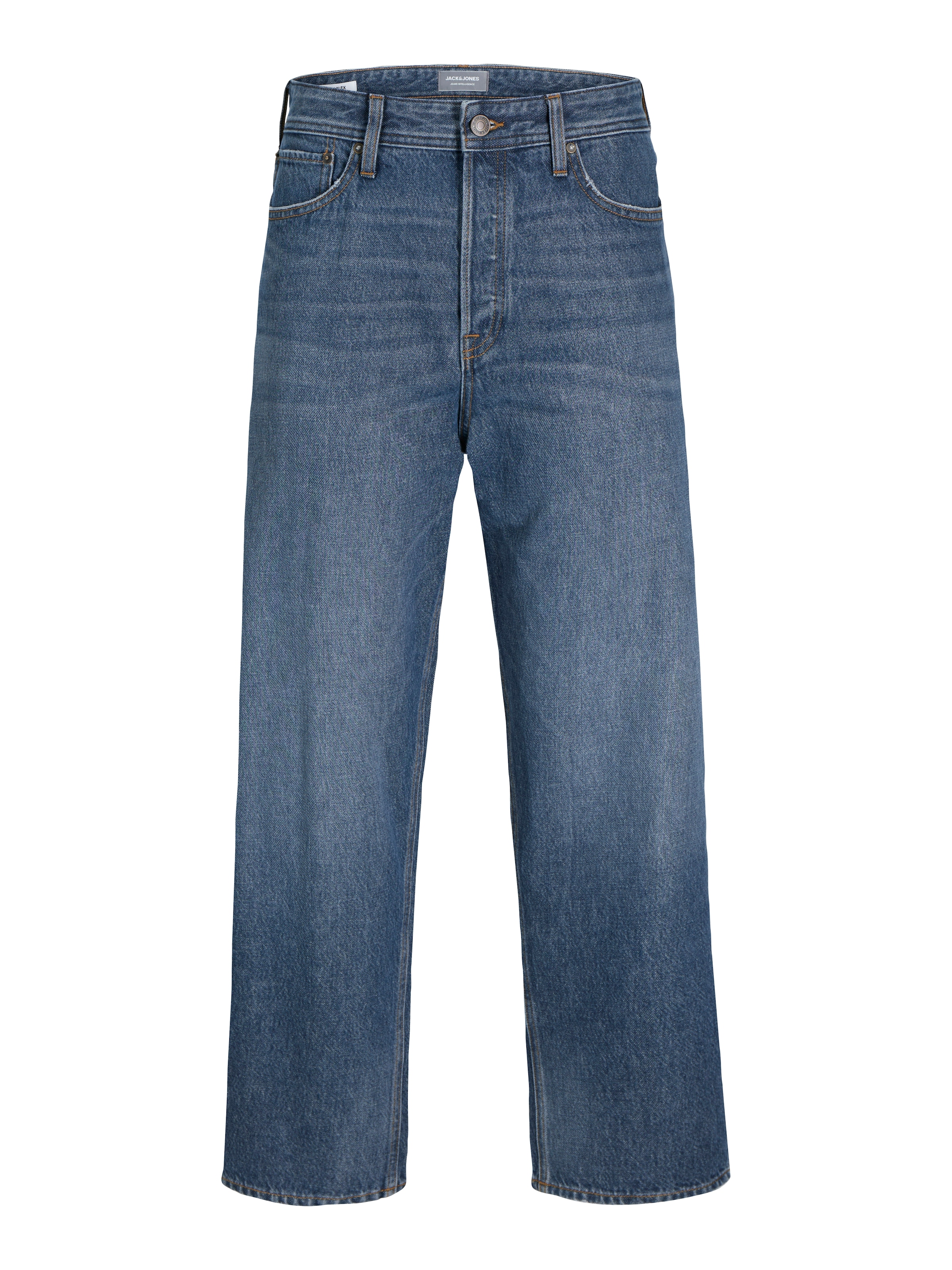 Jack & Jones Relax-fit-Jeans »JJIALEX mit cleanem Look und Taschenvielfalt«, mit Gürtelschlaufen