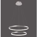 Leuchten Direkt LED Pendelleuchte »CIRCLE«, 2 flammig-flammig, LED Hängelampe, LED Hängeleuchte