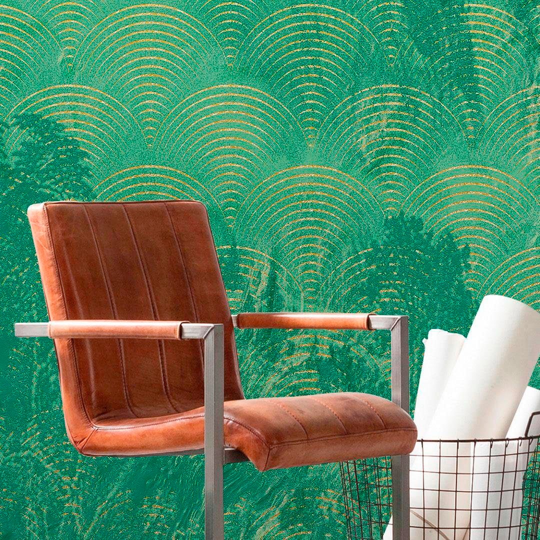Komar Vliestapete »Digitaldruck Vlies - Montagnes - Größe 400 x 280 cm«, bedruckt, Wohnzimmer, Schlafzimmer