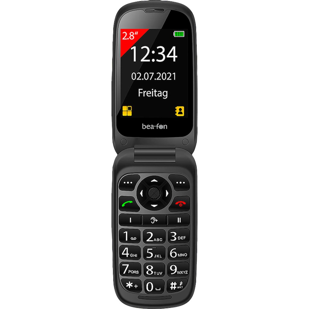 Beafon Smartphone »SL720«, Schwarz-Grau, 7,11 cm/2,8 Zoll