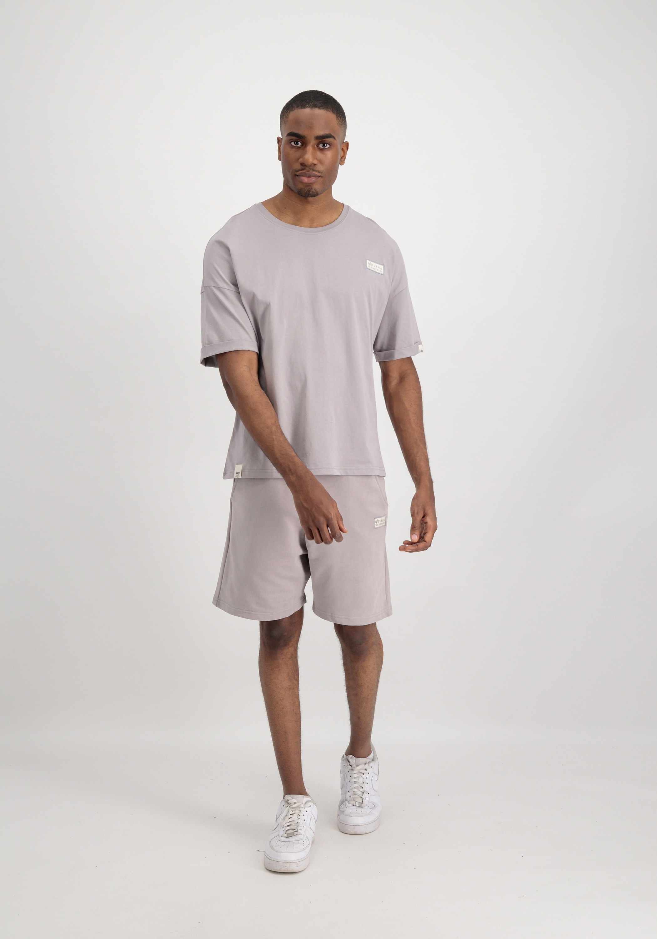 Alpha Industries T-Shirt »Alpha Industries Men - T-Shirts Organics OS Roll-Up T-Shirt«