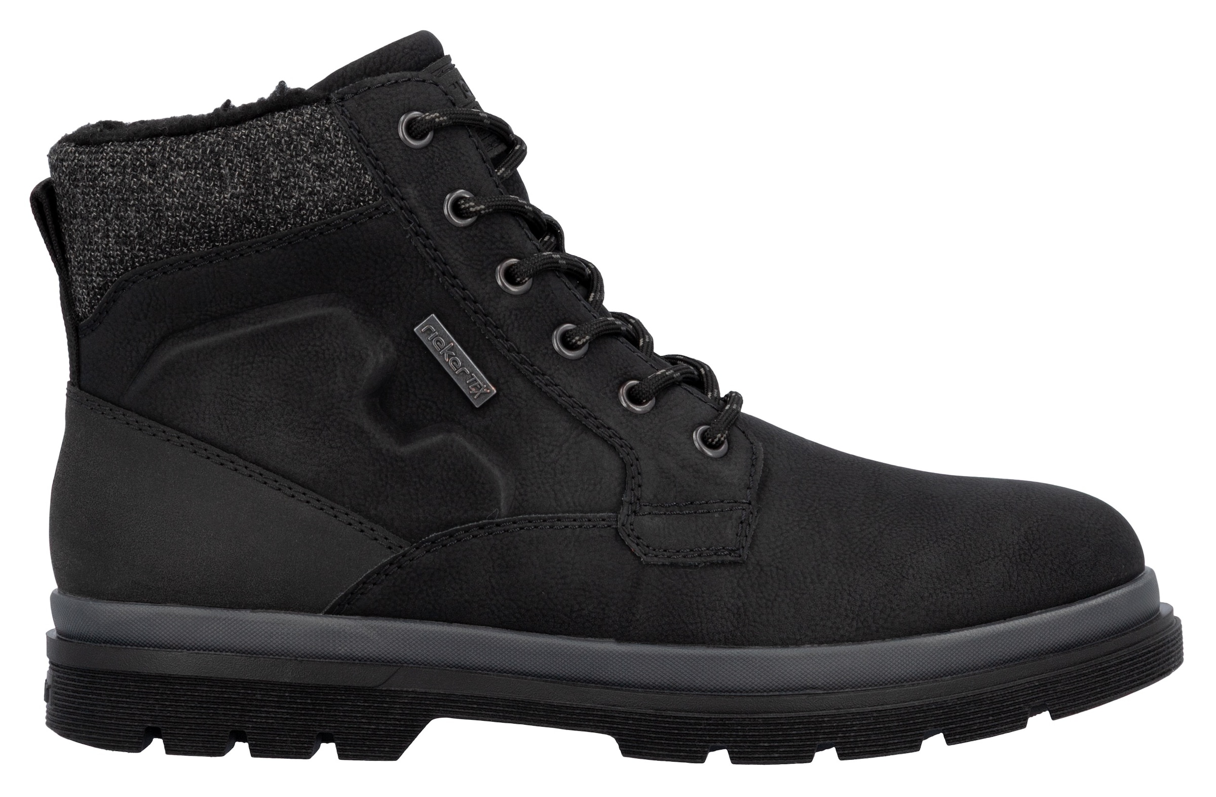 Rieker Winterstiefelette, Winterboots, Schnürboots mit Innenreißverschluss und RiekerTex