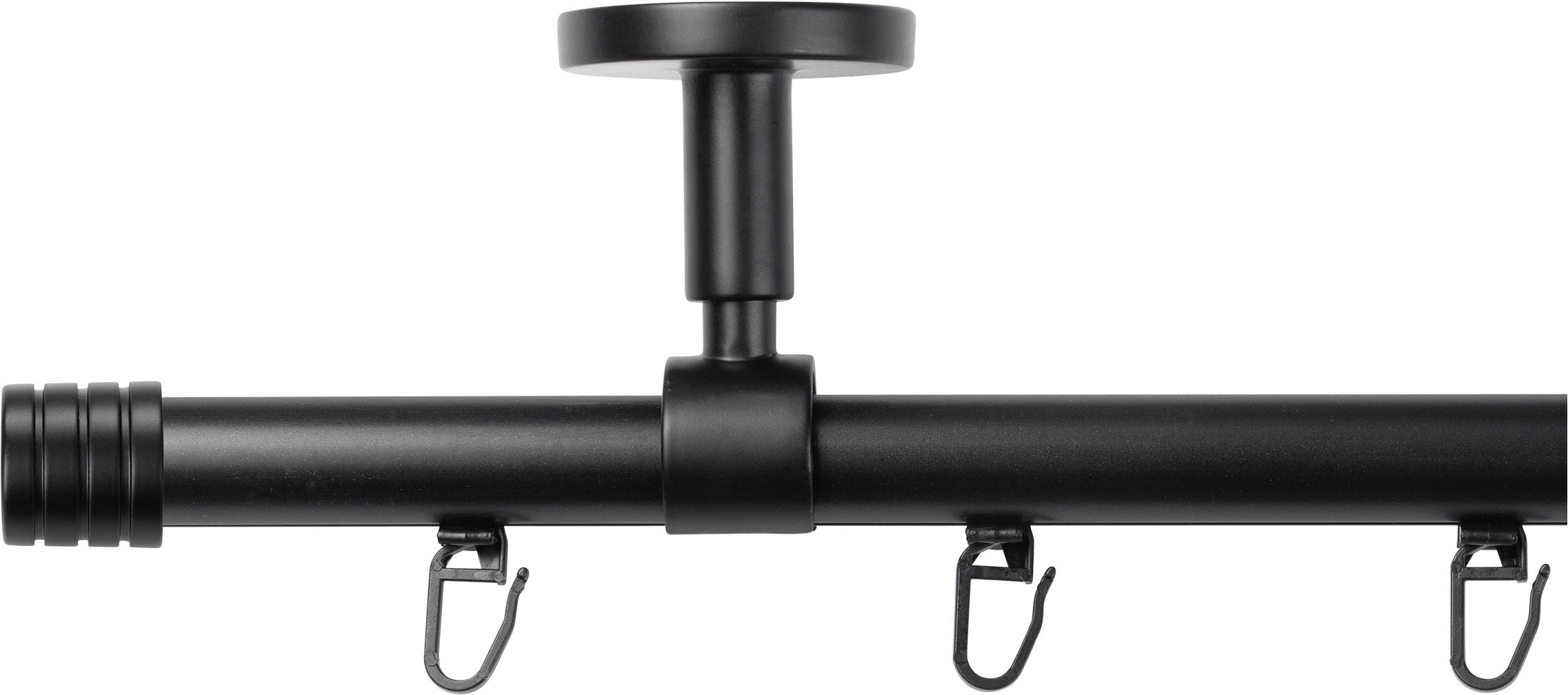 SN DECO GROUP Gardinenstange »Gardinenstange Innenlauf Lille Ø 19 mm, 1-läufig, Fixmaß, verschraubt« Ø 19 mm Fixmaß;kürzbar