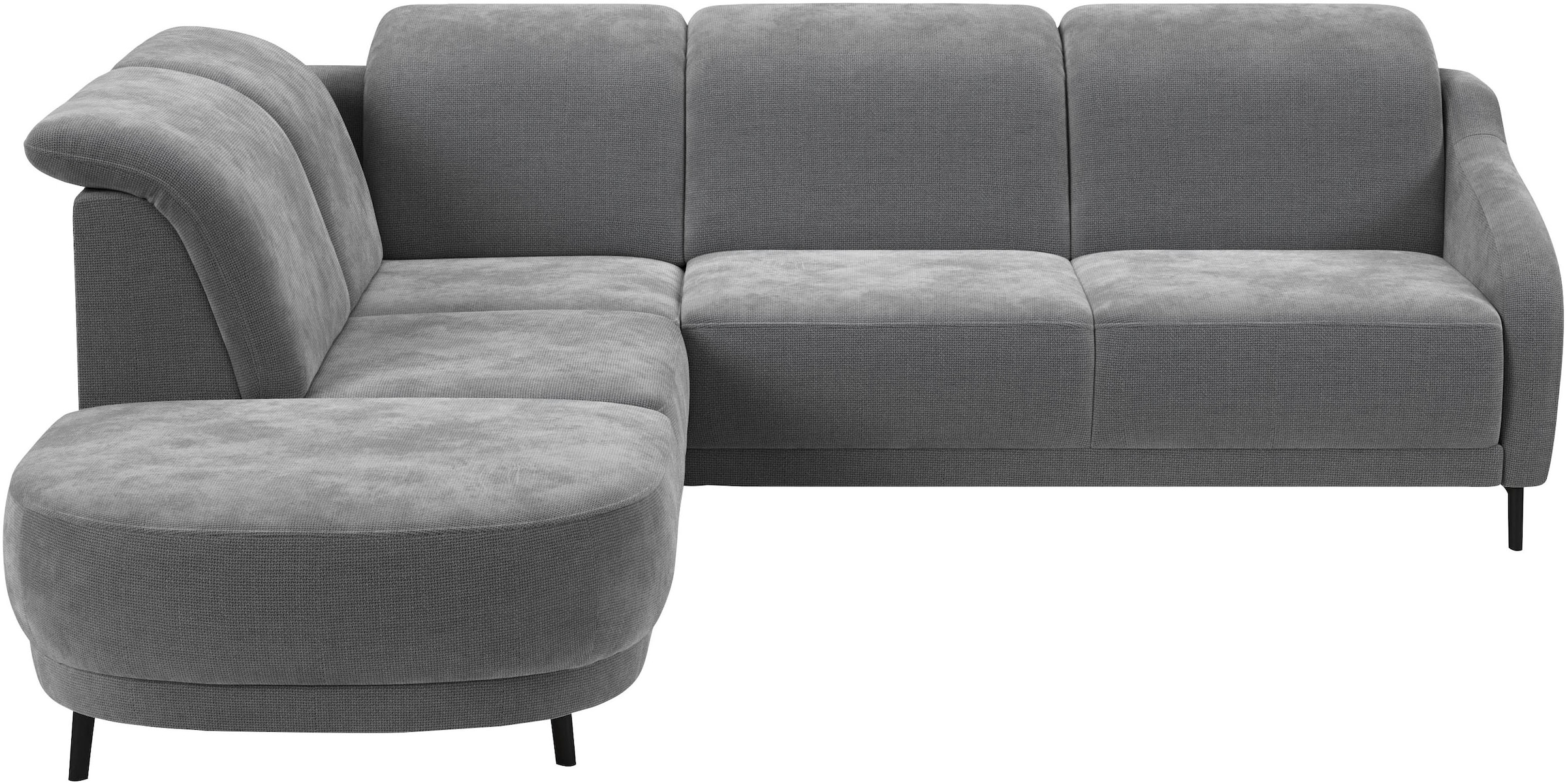 sit&more Ecksofa »Blues L-Form«, wahlweise mit Klapptisch und USB günstig online kaufen