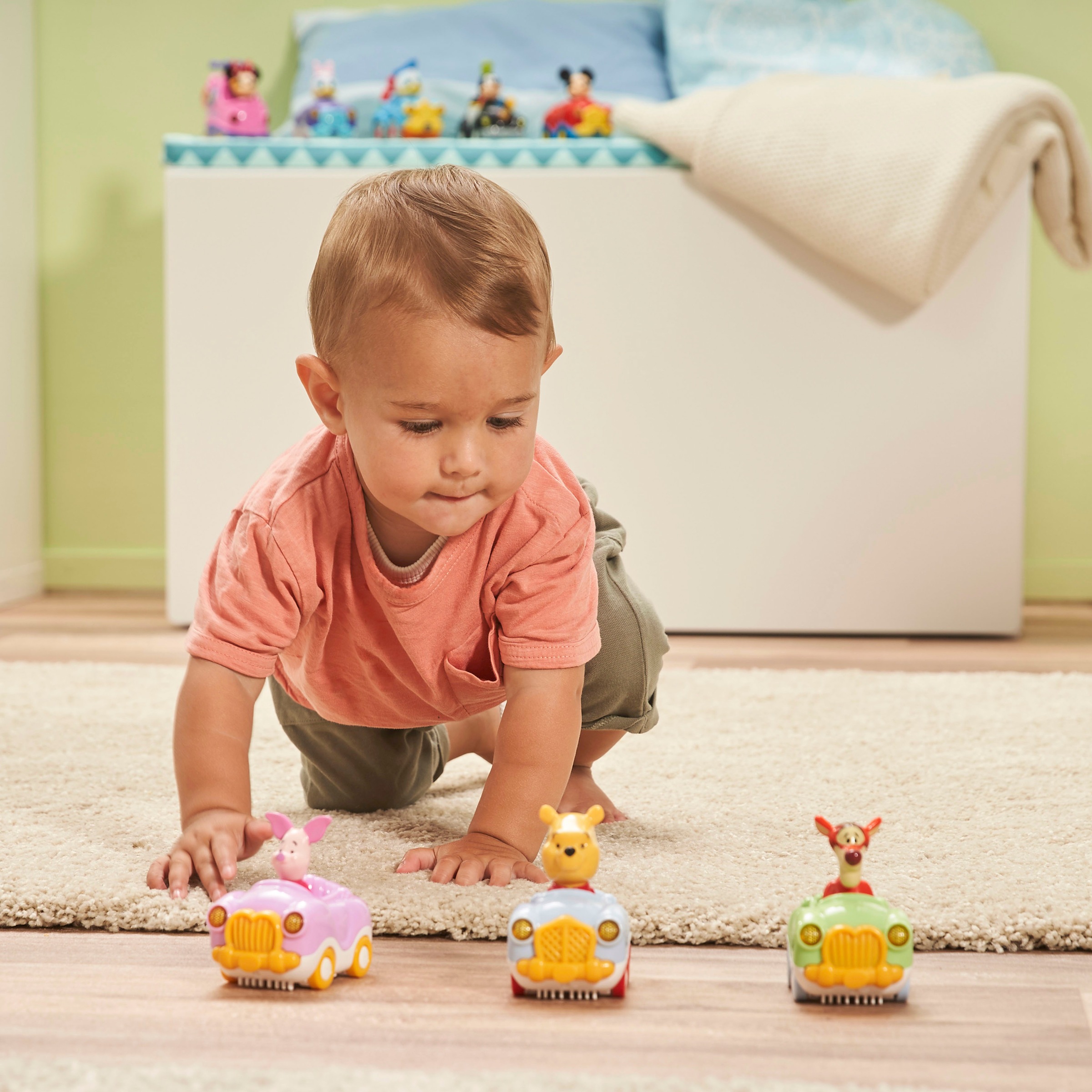 Vtech® Spielzeug-Auto »Tut Tut Baby Flitzer, Disney 3er-Set Winnie Puuh, Tigger, Ferkel«