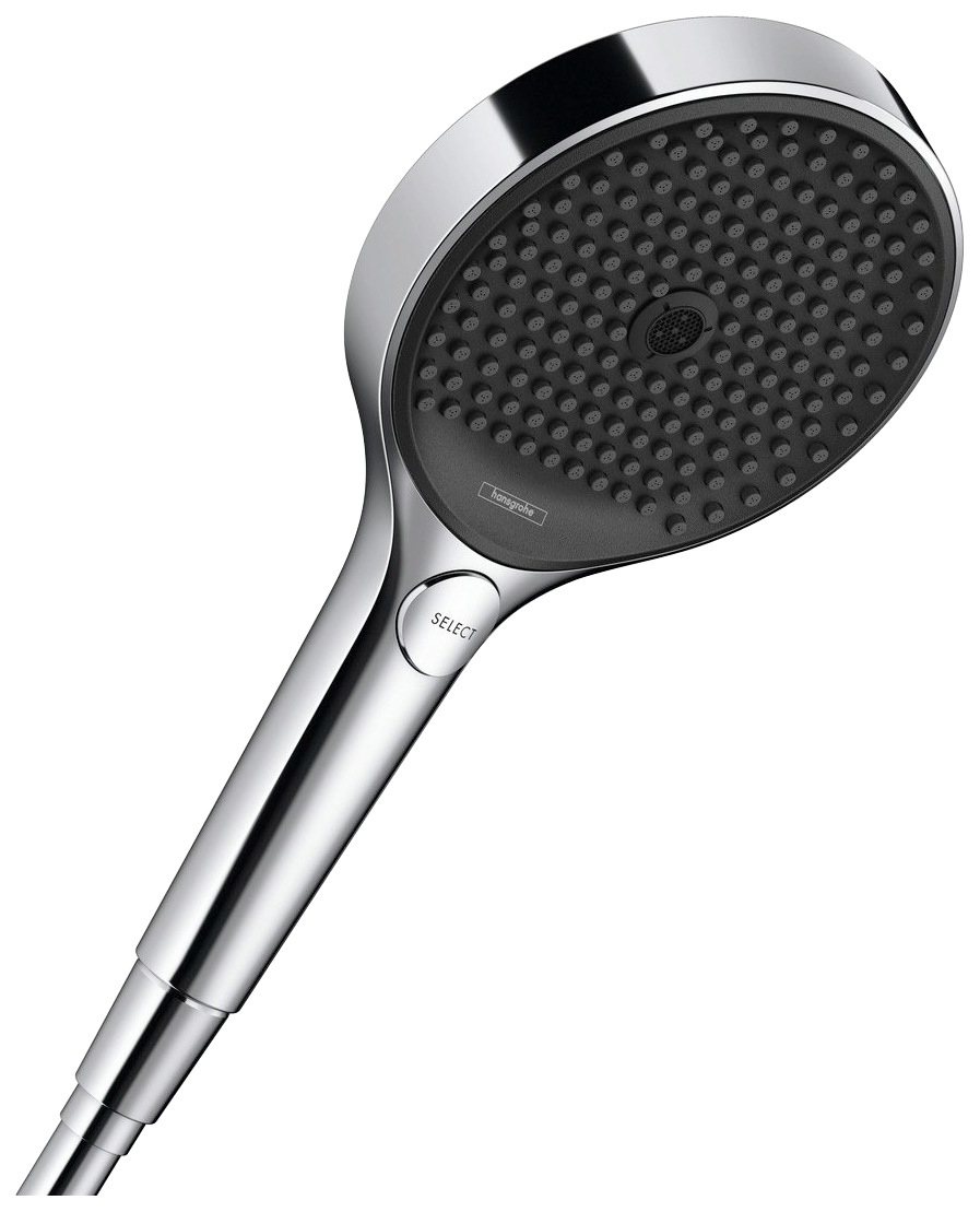 hansgrohe Handbrause »Rainfinity 130«, 3 Strahlarten, chrom/schwarz kaufen