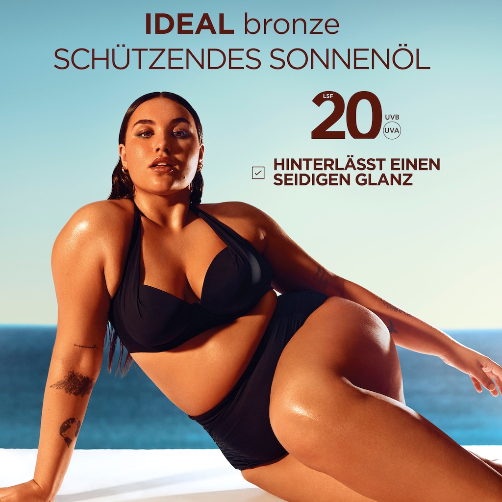 GARNIER Sonnenschutzspray »Schützendes Sonnenöl LSF20«