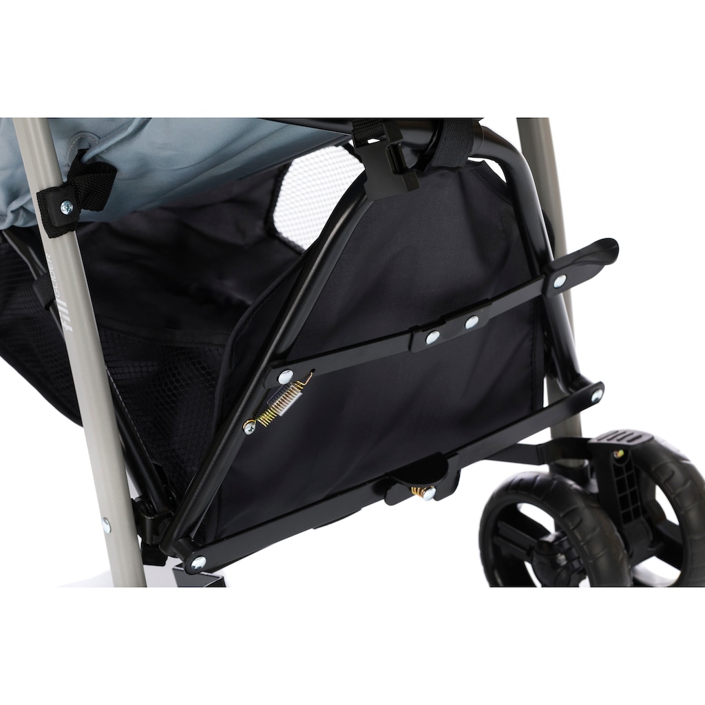 Fillikid Kinder-Buggy »Fill Glider, schwarz/grau«