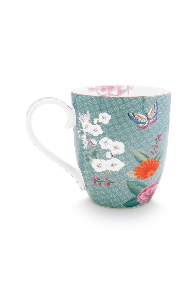 PiP Studio Becher »Blushing Birds«, (Set, 4 tlg.), XL Tassen im 4er-Set, Blushing Birds, 450 ml