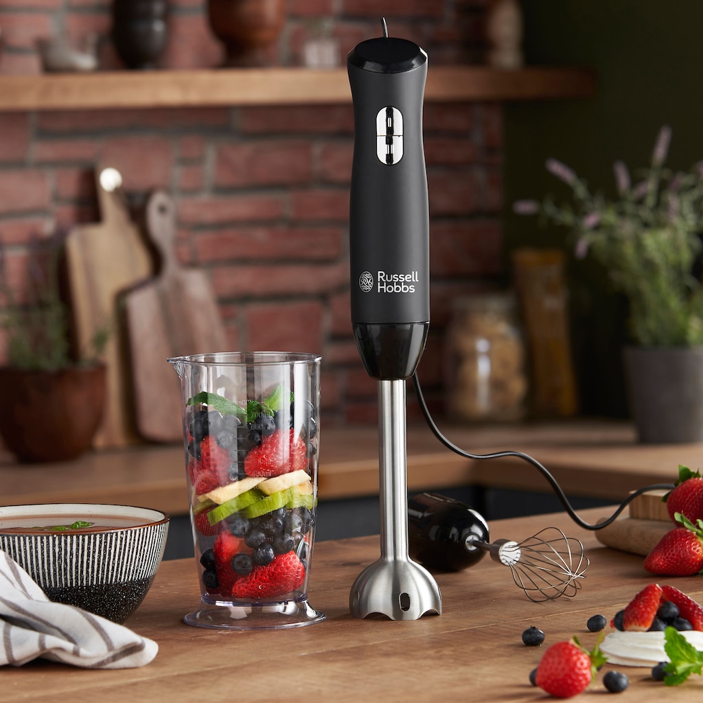 RUSSELL HOBBS Stabmixer »3-in-1, Matte Black 24702-56«, 500 W