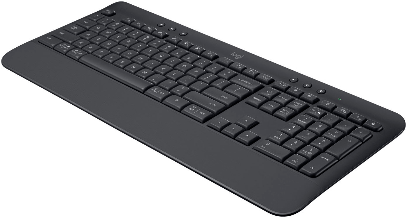 Logitech Tastatur »920-010913«, (Ziffernblock-verstellbare Füße)