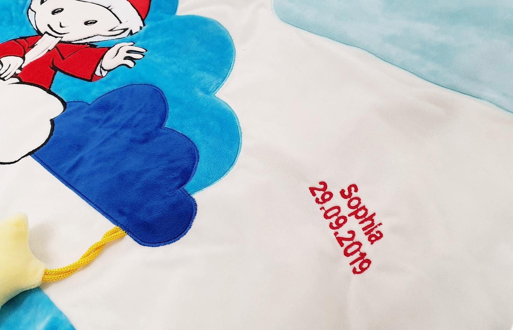 Heunec® Spielbogen »Sandmann Spieldecke mit Spielbogen«, mit individueller Bestickung