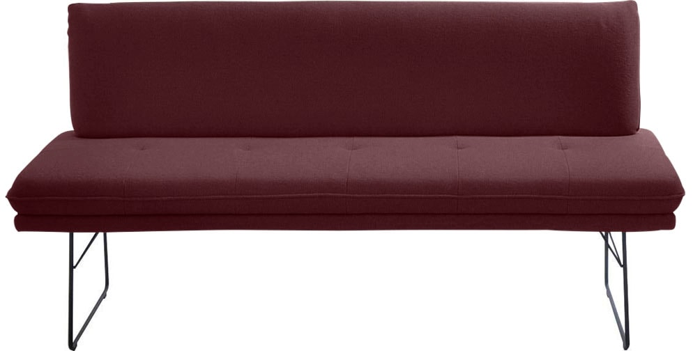 K+W Komfort & Wohnen Polsterbank 1 Stk. tlg. Spitzkissenoptik, Sitzsteppung günstig online kaufen