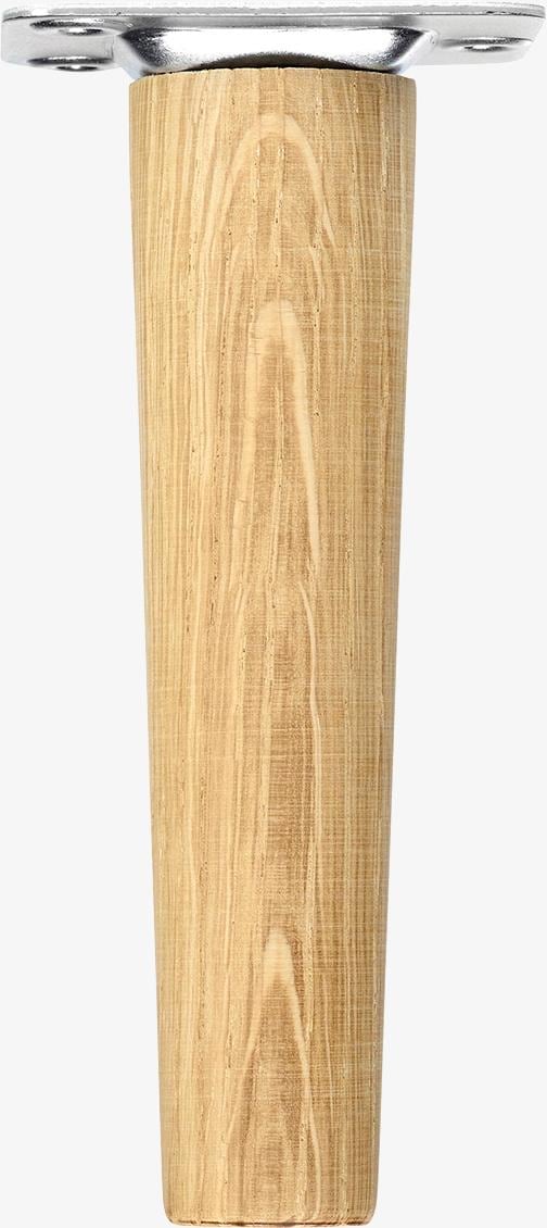 Hammel Furniture Möbelfuß »Mistral Bein, Stützfuß« (6 stk.), Holz, in mehreren Farben, Höche: 14 cm