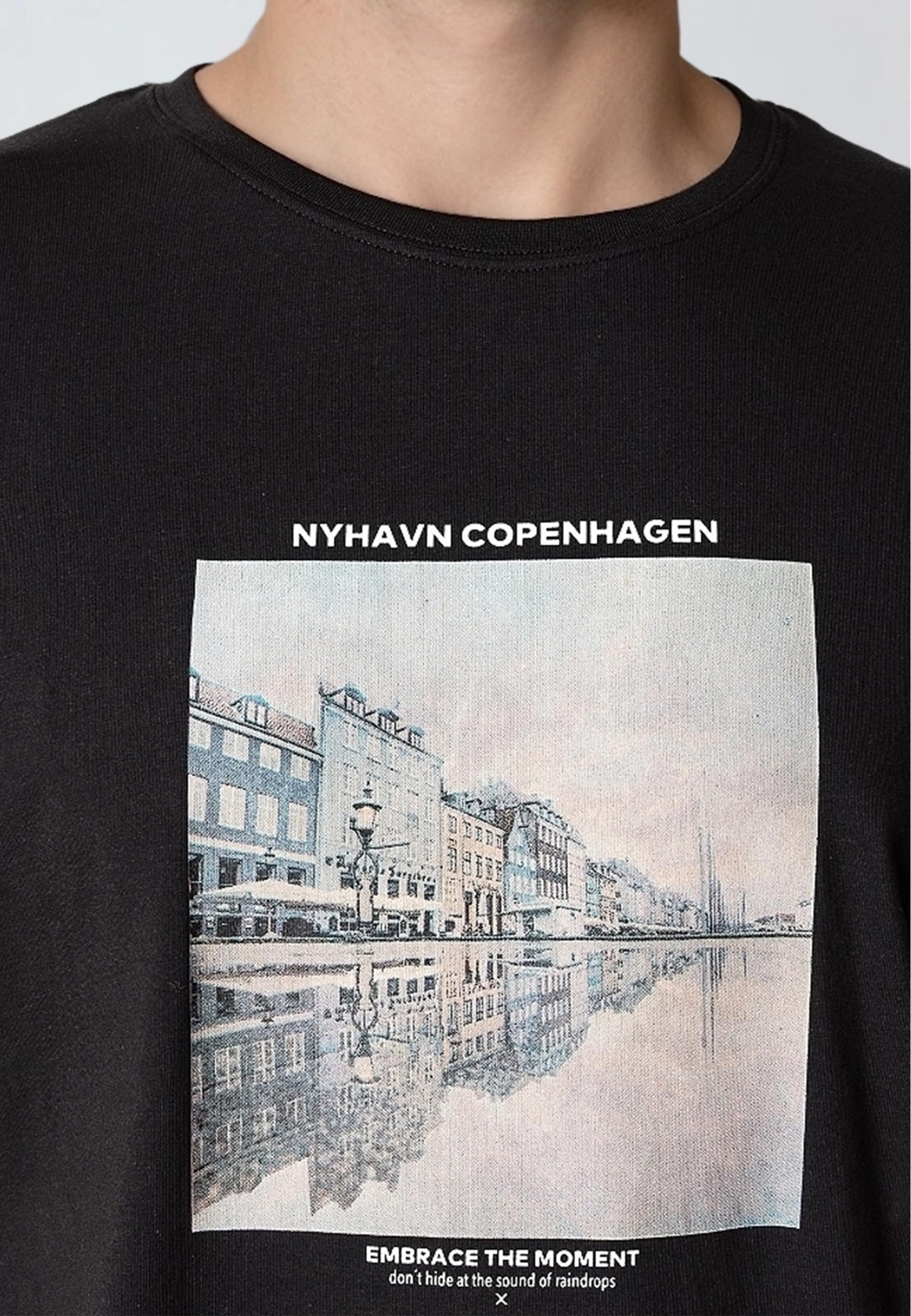 Clean Cut Copenhagen T-Shirt »Clean Cut Copenhagen Rainy Copenhagen Organic T-Shirt« 1 Stk.