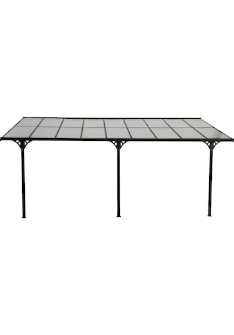 WESTMANN Terrassendach »Bruce«, Rahmen aus pulverbeschichtetem Aluminium, schwarz kaufen