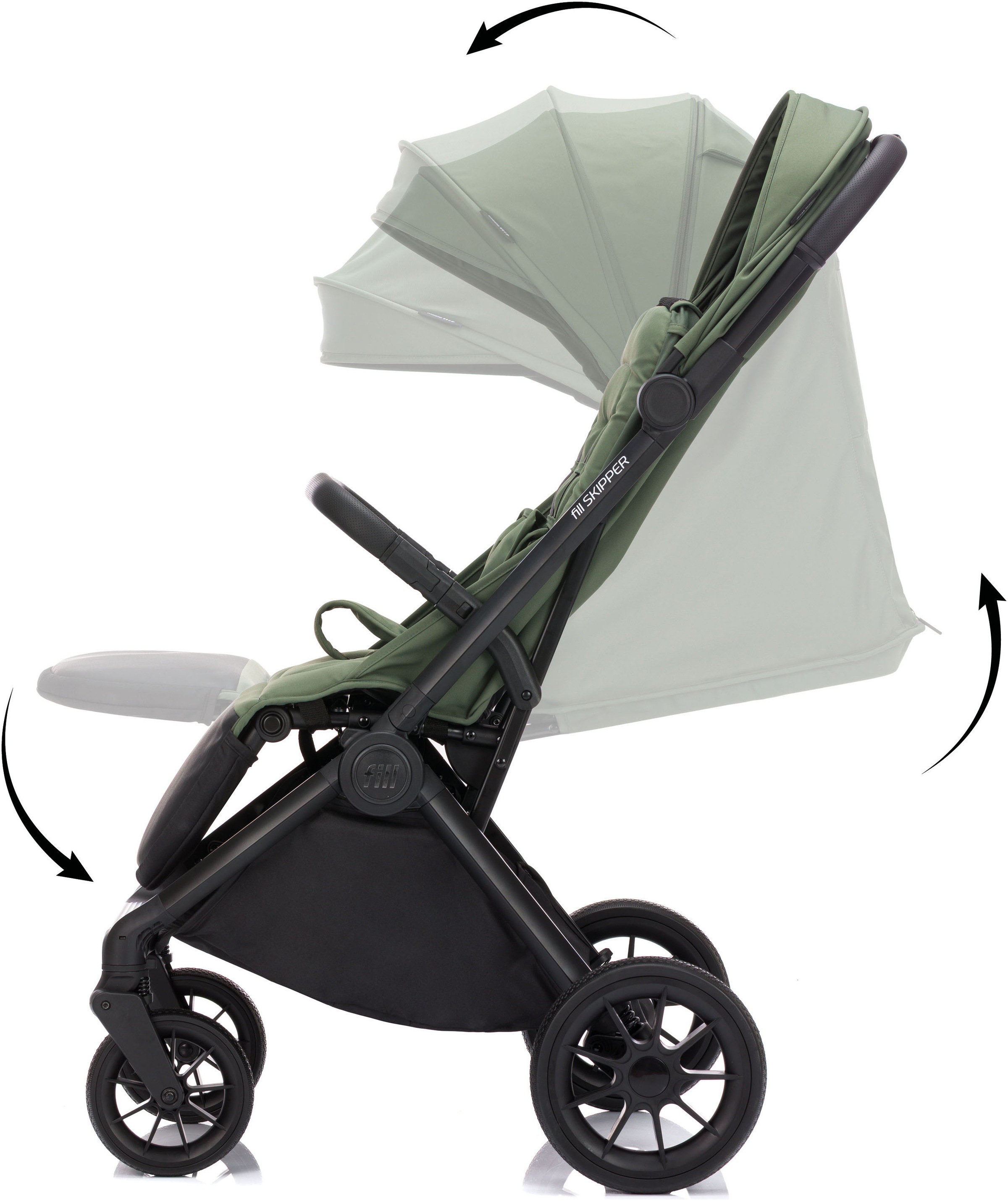 Fillikid Kinder-Buggy »Skipper« 22 kg Gewicht ca. 8,9 kg