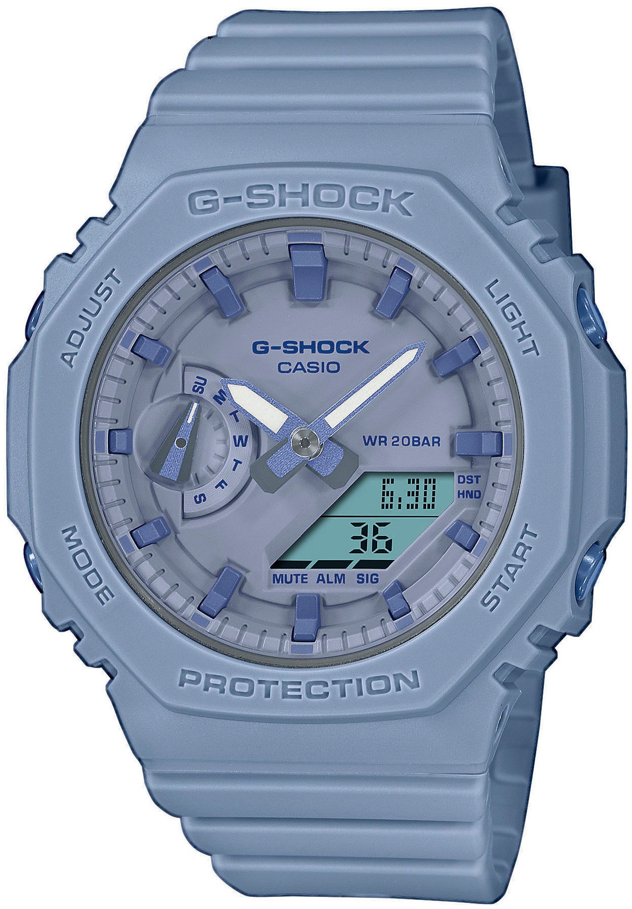 CASIO G-SHOCK Chronograph »GMA-S2100BA-2A2ER«, Quarzuhr, Armbanduhr, Damen, günstig online kaufen