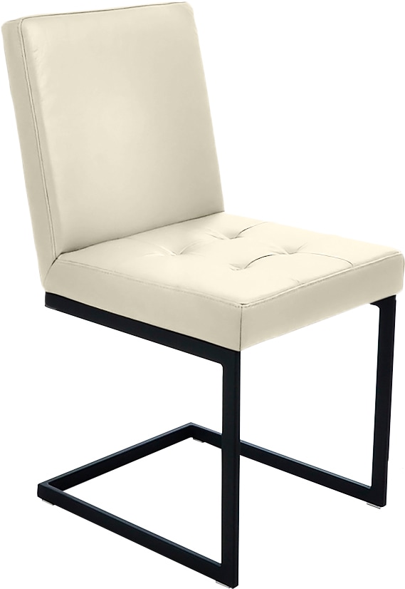K+W Komfort & Wohnen Freischwinger () 1 Stk. Leder CASAY Freischwingergeste günstig online kaufen